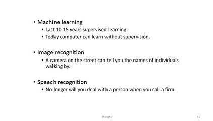 圖靈獎得主:上海,人工智能谷(AI Valley)?丨附PPT