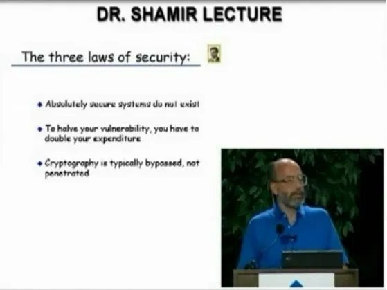 圖靈獎(jiǎng)獲得者、信息安全常青樹(shù)Adi Shamir 從密碼學(xué)到AI對(duì)抗性樣本研究